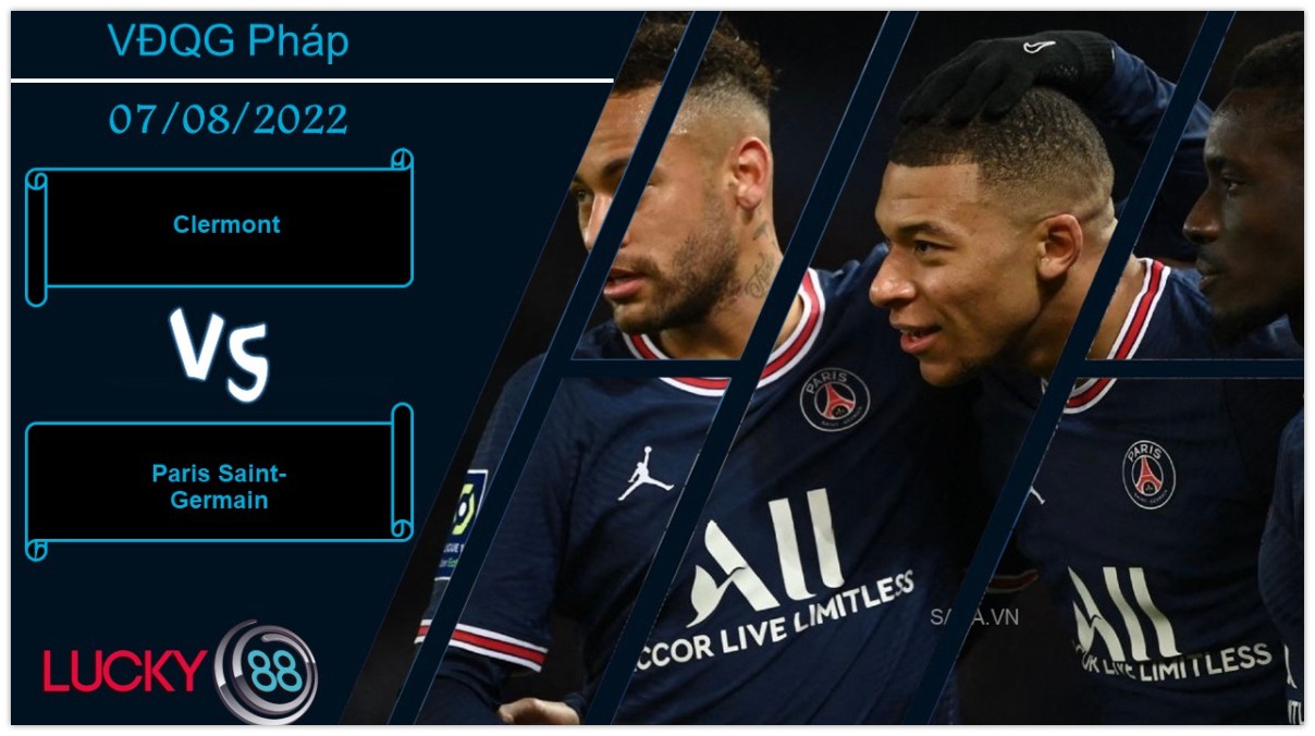 LUCKY88 Clermont vs Paris Saint-Germain , Nhận định bóng đá 07/08/2022, Chênh lệch đẳng cấp
