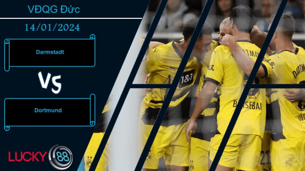 LUCKY88 Darmstadt vs Dortmund, Nhận định bóng đá 14/01/2024, Nắm bắt thời cơ